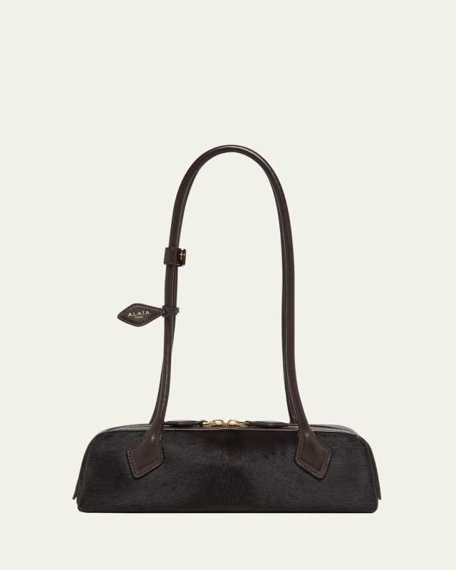 Le Teckel Calf Hair Shoulder Bag